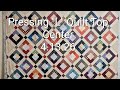 Pressing "L" Quilt Top Center, 4.13.26