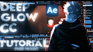 How To Make  Deep Glow Colour Correction - After Effects Tutorial AMV !(free preset)