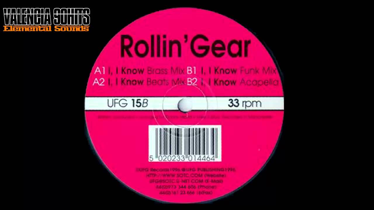 Rollin Gear - I, I know (Beats Mix) [1996] - YouTube