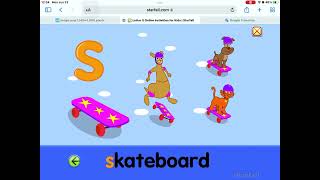 Starfall - ABCs - Learn the Alphabet - Letter S Online Activities for Kids (Walkthrough)