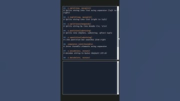 10 Python String Functions (Part-05) #string #pythonbeginner