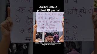 🇮🇳🤝❤️🪧💪🏻#students #protest # #mumbai #dilkibaat #explorepage #mumbaivlog