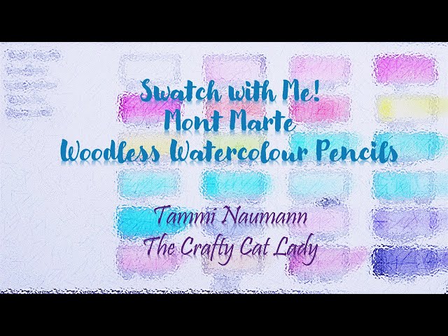 Swatch with Me! Ooly Chroma Blends Mechanical Watercolor Pencils