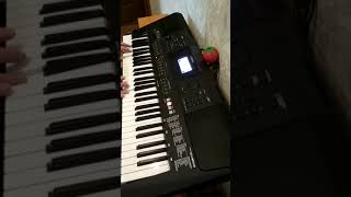 Агата Кристи - "Сказочная тайга" (припев) на синтезаторе Yamaha PSR-E463
