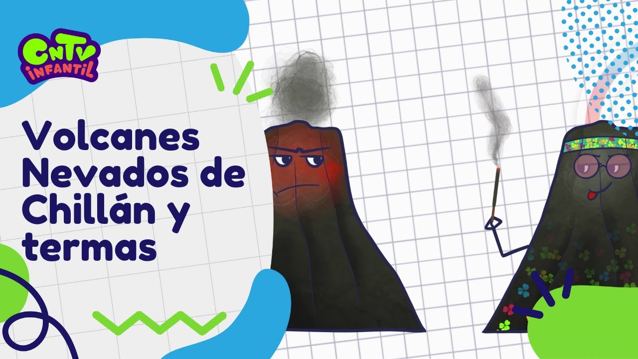 Geografía de Chile para niños: Volcanes Nevados de Chillán y termas
