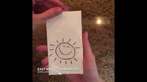 Easy Magic Slider Notes