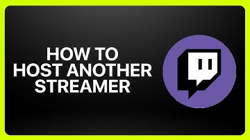 How To Host Another Streamer on Twitch 2025! Tutorial