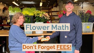 Flower Math Part 4 of 5 - Delivery Fees. I talk with Jennie Love about handling fees.