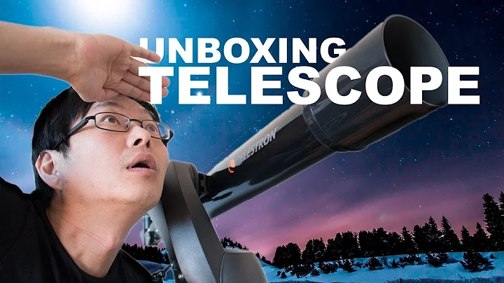 Nexstar 90gt computerized telescope Unbox and setup