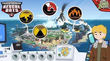 Transformers Rescue Bots: Hero Adventures #18 | 4 RESCUE BOTS! By Budge Studios