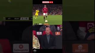 La Cara De Ten Hag Con Antony