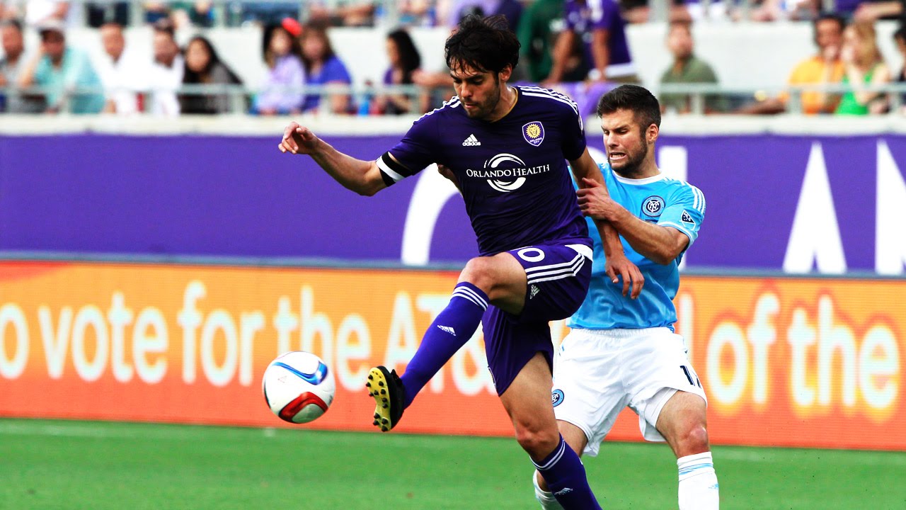 Goal Kaka Free Kick Saves The Day For Orlando City Sc Orlando City Sc Vs New York City Fc Youtube