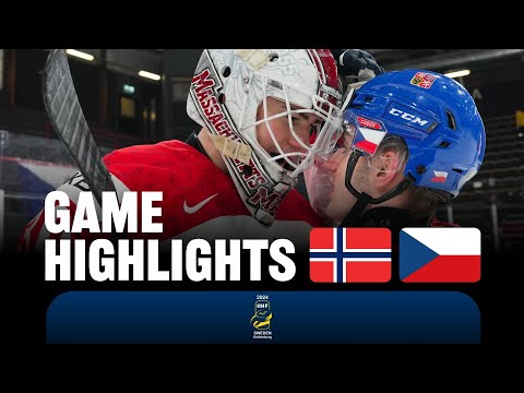 Highlights: Norway vs Czechia | 2024 #WorldJuniors