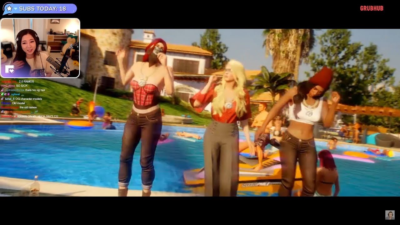 Fuslie Reaction to Chang Gang Anthem Music Video