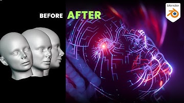 Sci-Fi Character FX with Electric Signal Trails – Blender Geometry Nodes