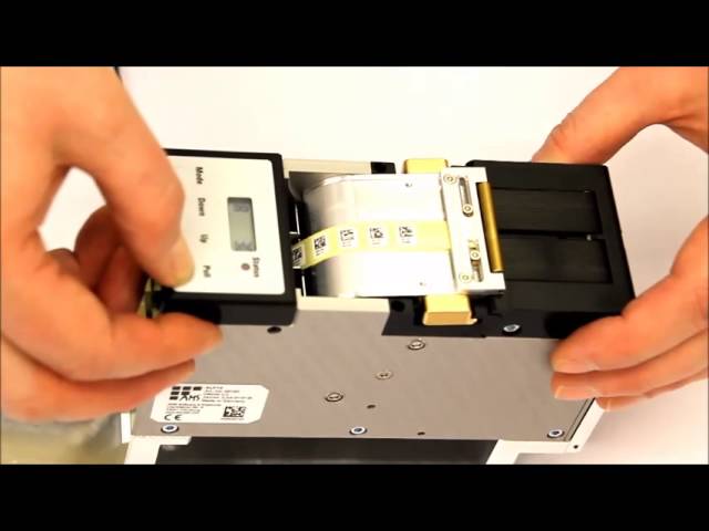 Label Feeder ALF12 Demo Video - AMS Software & Elektronik GmbH (Germany)