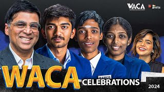 WACA Celebrations 2024, Bengaluru ft. Vishy Anand, Gukesh, Pragg, Vaishali, Suhani Shah