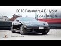 2018 PANAMERA 4 E-HYBRID SPORT TURISMO – JET BLACK // DOWNTOWN PORSCHE