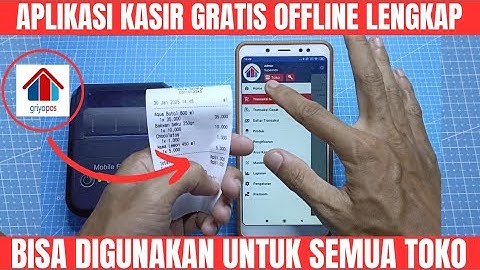 Aplikasi kasir android offline gratis