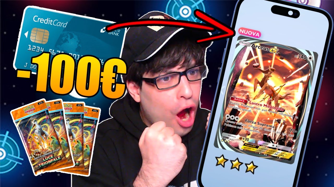 Ho aperto 100+ pacchetti di LUCE TRIONFALE su POKEMON TCG POCKET - YouTube