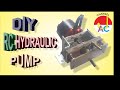DIY RC Hydraulic Pump (Membuat sendiri pompa hidrolik untuk RC Excavator)
