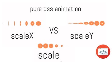 Pure CSS Animation | Transform: scale "X" vs "Y"