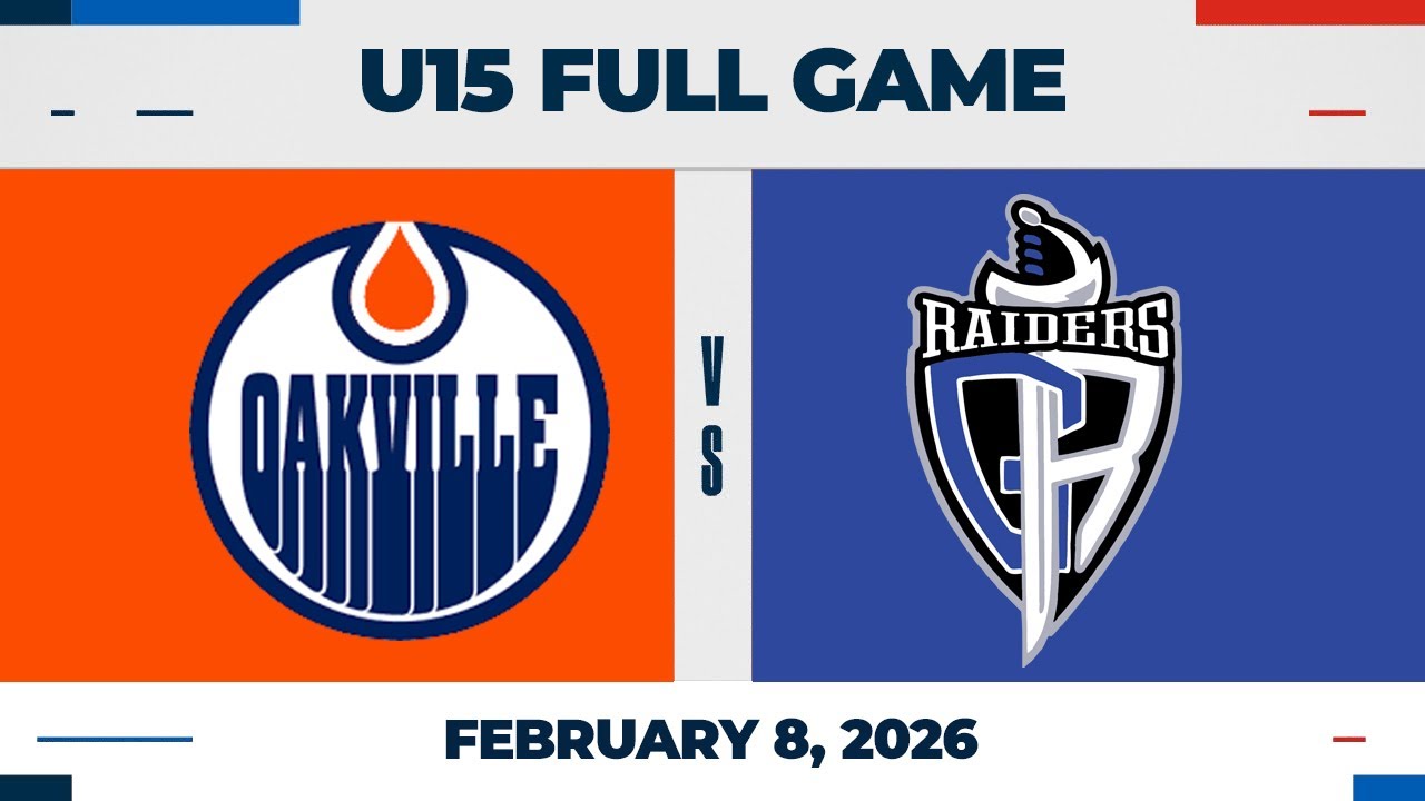 Grand River Raiders vs Oakville Oilers | U15 - Feb 8 2026