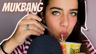 Asmr Mukbang Noodles Eating Sounds