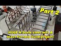 HUGE N Scale steel mill &amp; blast furnace build project! | Part 2