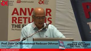 Prof Dato Dr Mohammad Redzuan Othman Anwar Return The Final Twist