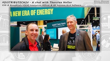 #DISTRIBUTECH24 - A chat with Thorsten Heller ... Greenbird / GE Vernova Grid Software