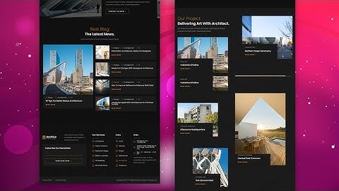 ArchiCo – Modern Architecture & Interior Design Template Kit