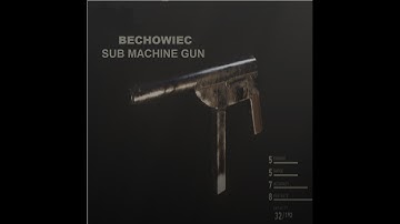 The New Bechowiec SMG (WWII)