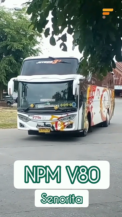 Bus NPM V80 'Senorita' Saat Berangkat dari Terminal Bareh Solok