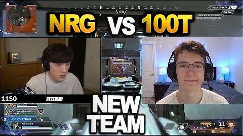 NEW Verhulst team vs NEW iiTzTimmy team in algs scrims!!