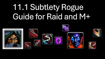 TWW Subtlety Rogue Guide