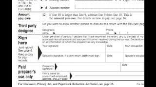 How to Fill Out a 1040EZ Tax Form