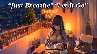 Cozy Christmas LoFi 🎄 Winter Beats to Study, Relax &amp; Sleep | Snow Ambience