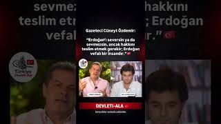 Erdoğan’ı Seversin Ya Da Sevmezsin, Ancak Hakkını Teslim Etmek Gerekir; Erdoğan Vefalı Bir Insandır.