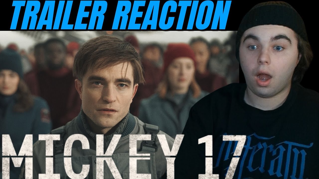 MICKEY 17 TRAILER 2 REACTION! Robert Pattinson - YouTube