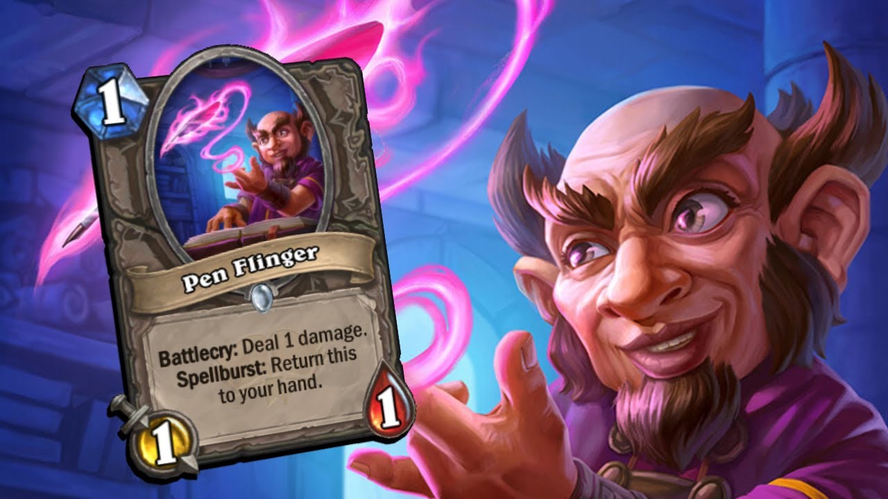Hearthstone - The Pen is Mightier Than the Sword