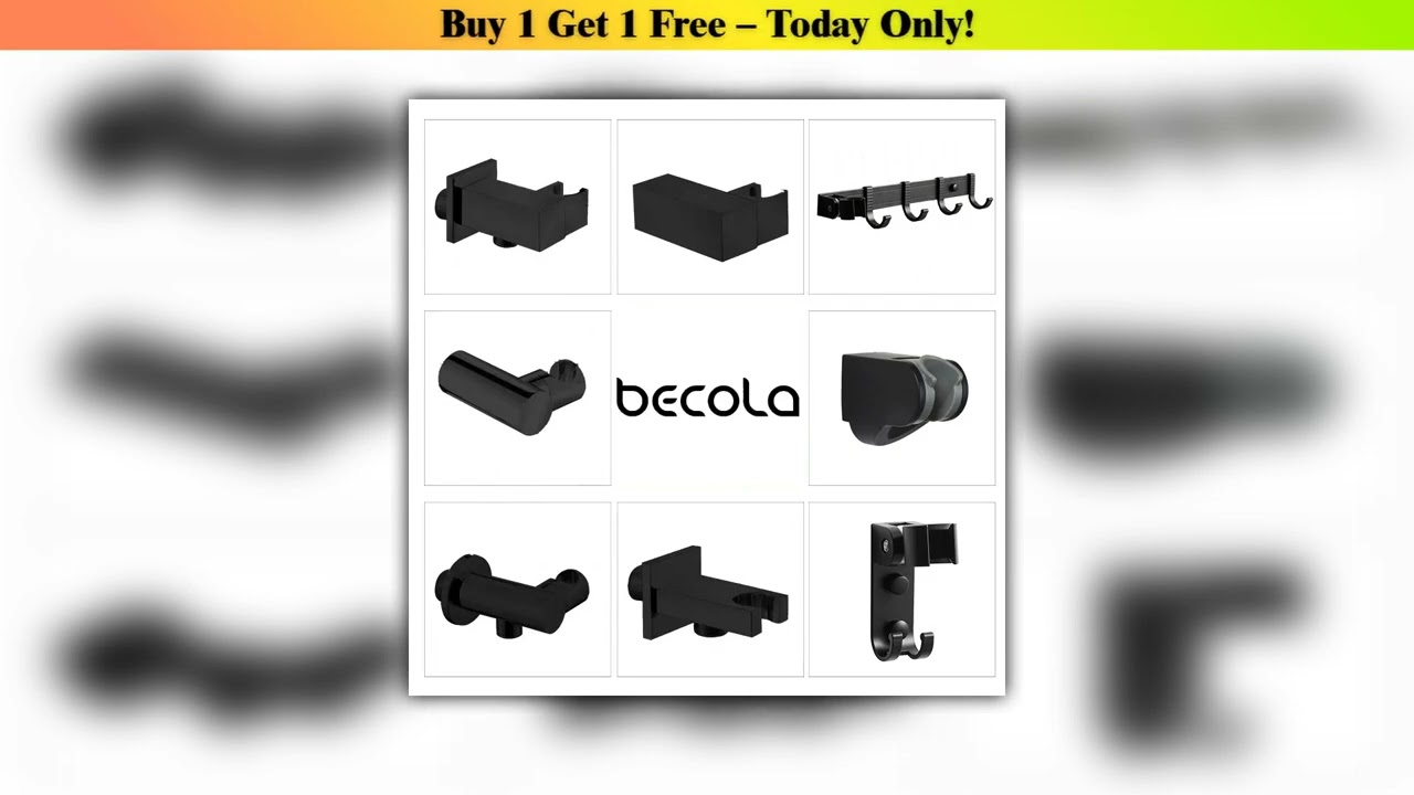 Matt Black Handheld — Discount (2025): Matt Black Handheld Shower Spray Head Holder