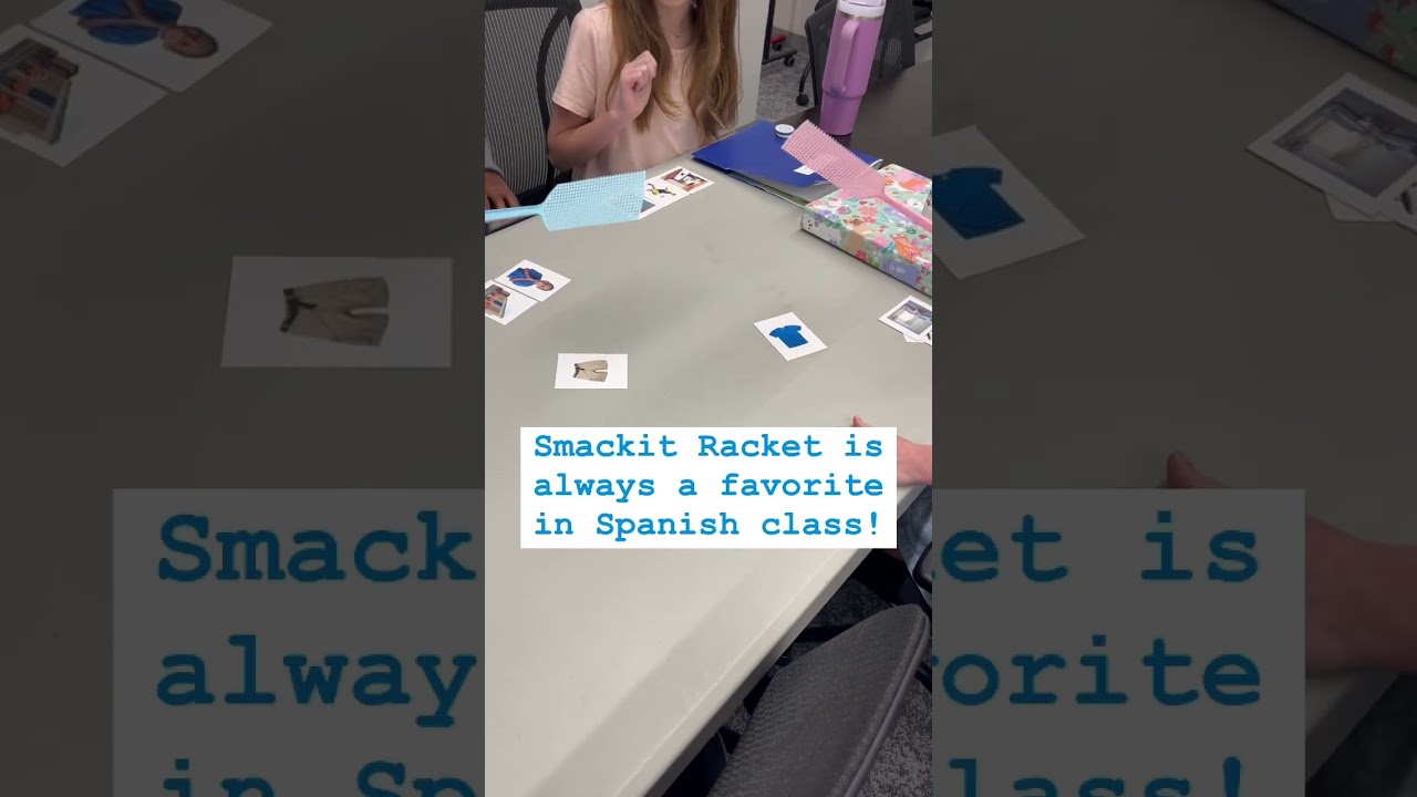 Add a new level of fun to your quick recall with See it & Say it. My students call it SMACKIT RACKET