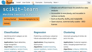 How to read the scikit-learn documentation