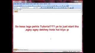 .::FrontPage Urdu Tutorial - Lesson {1} Installation Of Front ::.