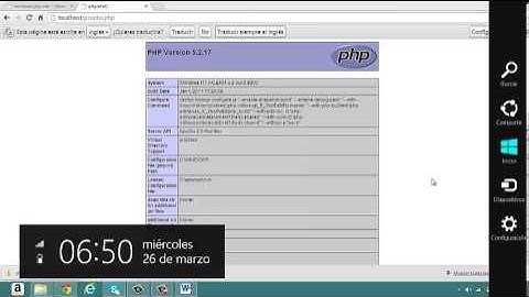 Tutorial para instalar apache,php y mysql