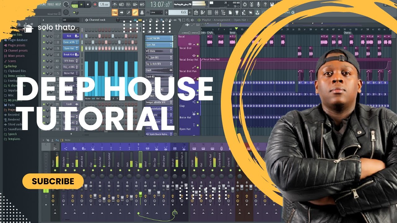 Lets make Deep house In FL Studio - YouTube