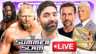 WWE SUMMERSLAM 2026 LIVESTREAM!!