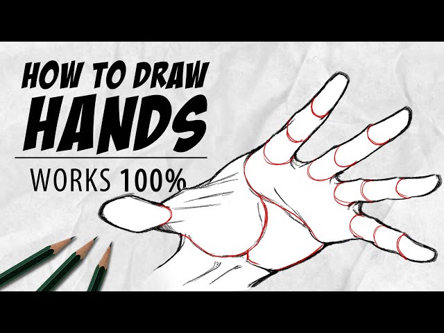 How to Draw Anime Hands Easy by pencil with this how-to video and