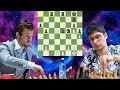 Beautiful chess game  alireza firouzja vs magnus carlsen